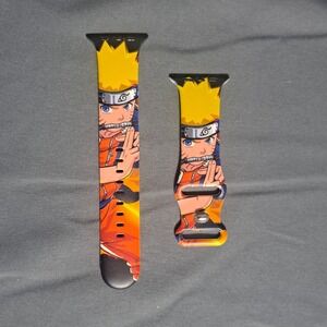 NWT Naruto Anime Watch Band for Apple SE2 Series 9,8,6,5,4 - Fits 42-49 MM